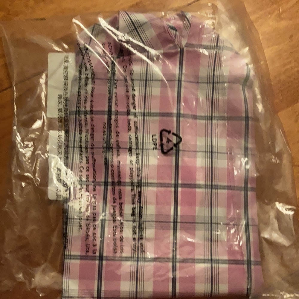 NWT J. Crew violet plaid halter top. - Picture 6 of 10